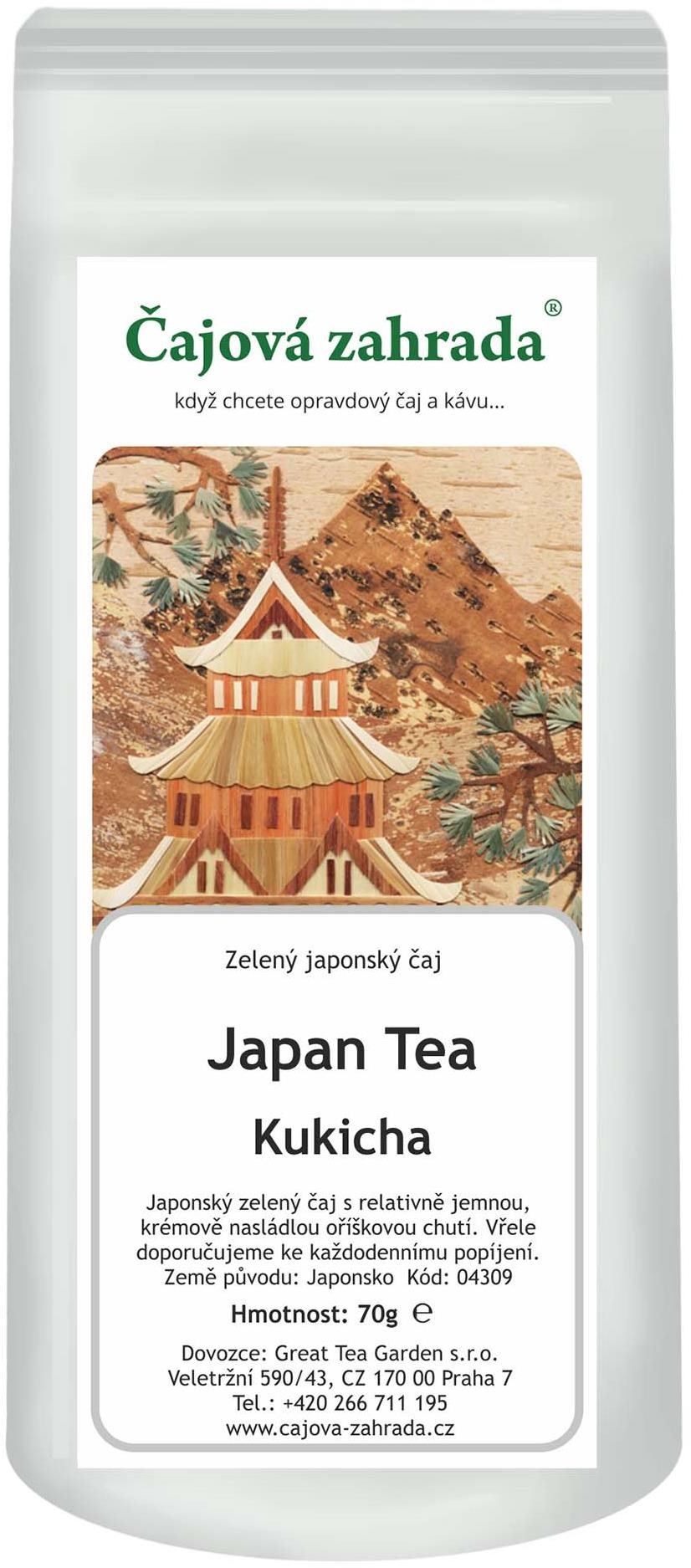 Čajová záhrada – Japan Kukicha – zelený čaj, 500 g