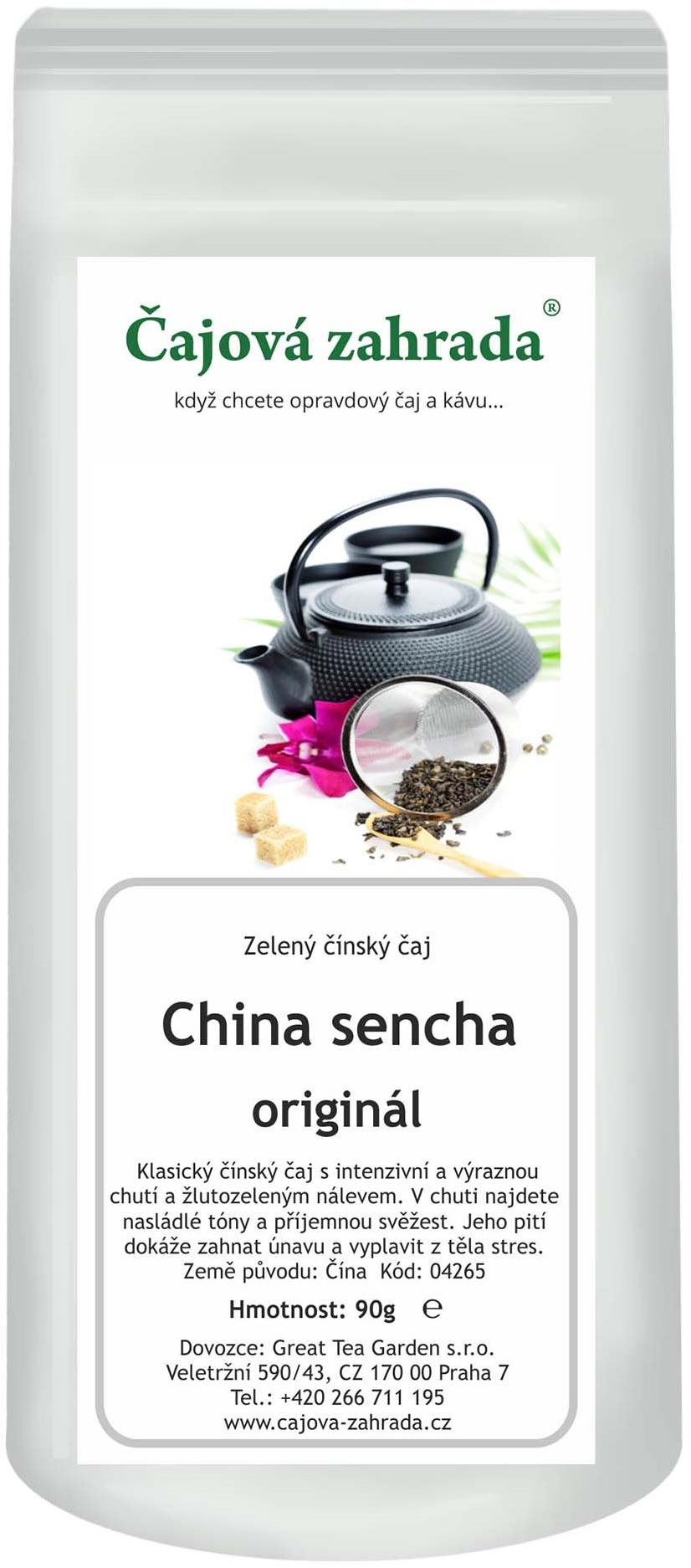 Čajová záhrada – China Sencha – zelený čaj, 500 g