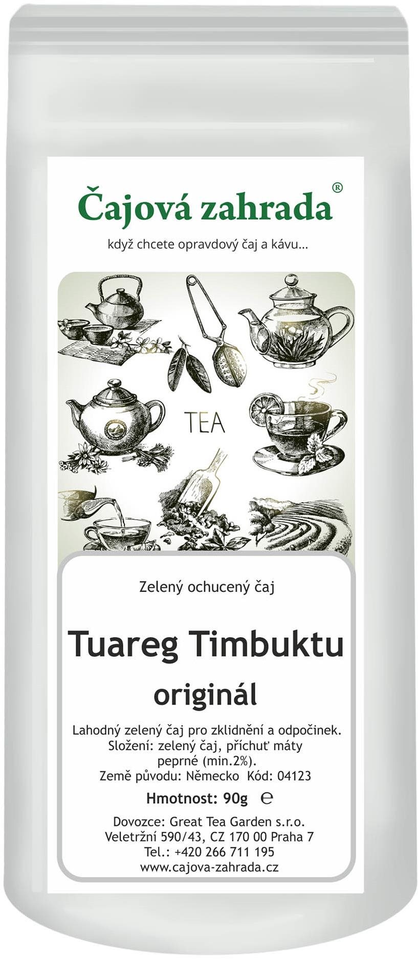 Čajová záhrada – Tuareg Timbuktu – zelený ochutený čaj, 500 g