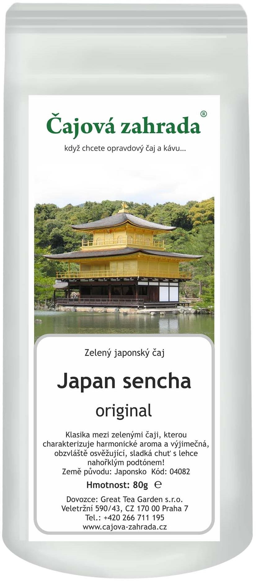 Čajová záhrada – Japan Sencha – zelený čaj, 500 g