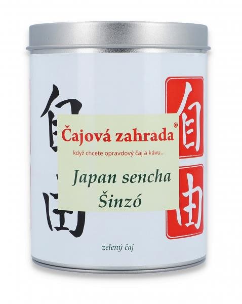 Čajová záhrada – Japan sencha Šinzó v dóze – zelený čaj 100 g