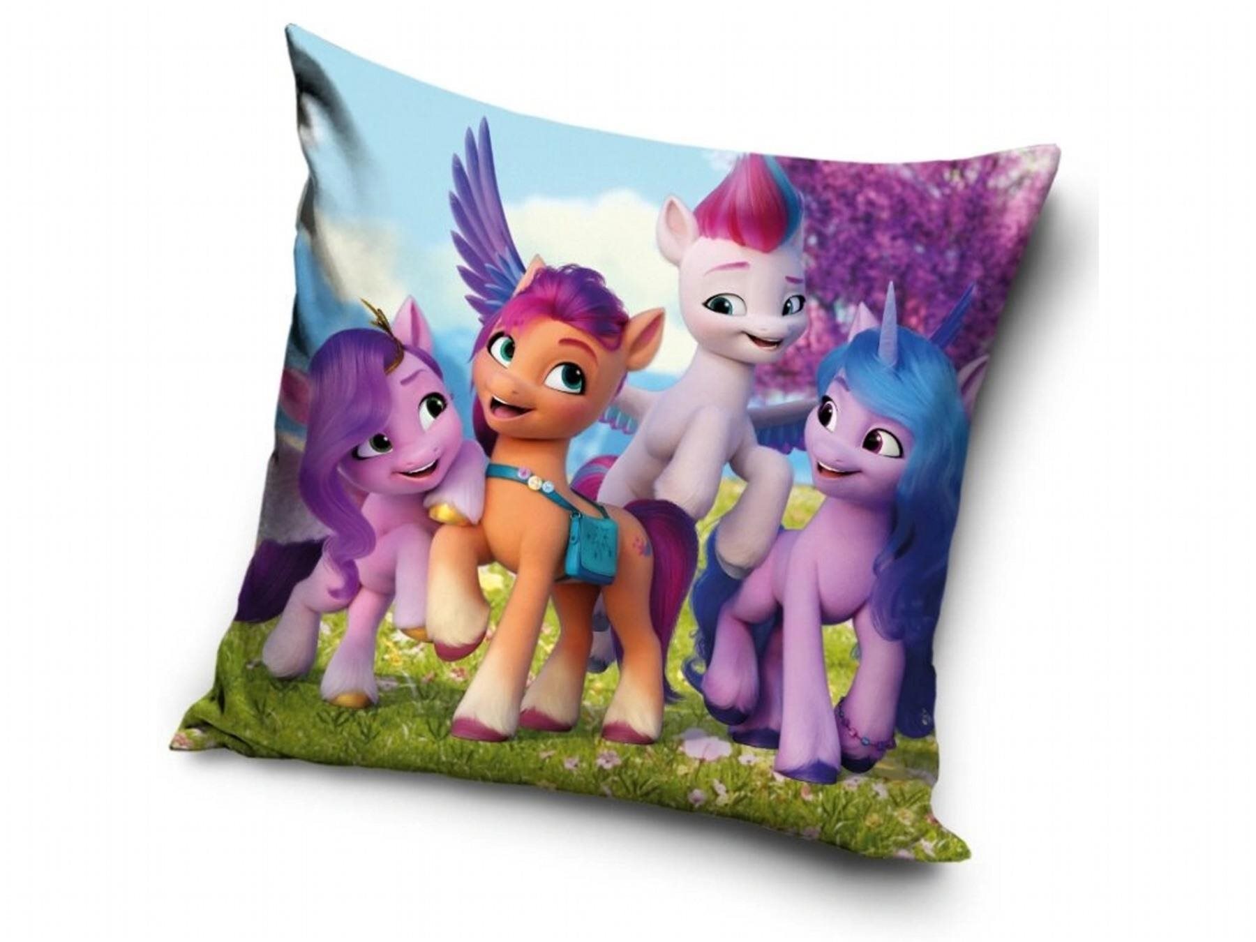 Carbotex Obliečka na vankúšik My Little Pony Čarovné Poníky 40 × 40 cm