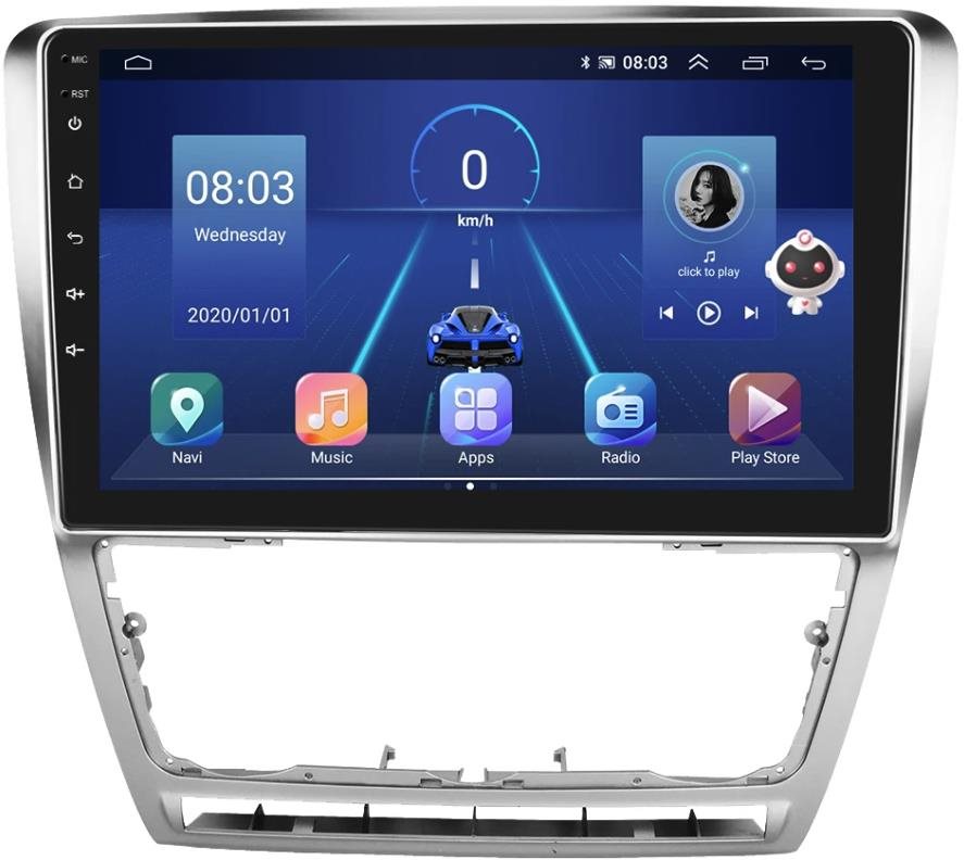 HIZPO Škoda Octavia 2, mk2, II 2004-2013, Android