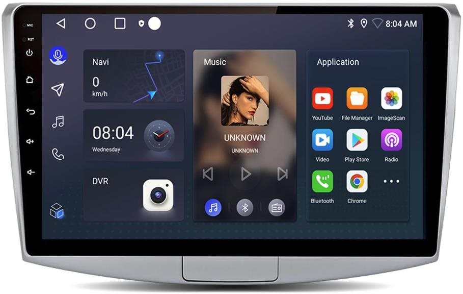 HIZPO 2Din Autorádio Volkswagen Passat B7 2010-2015 Android, Apple CarPlay, Navigácia, Kamera