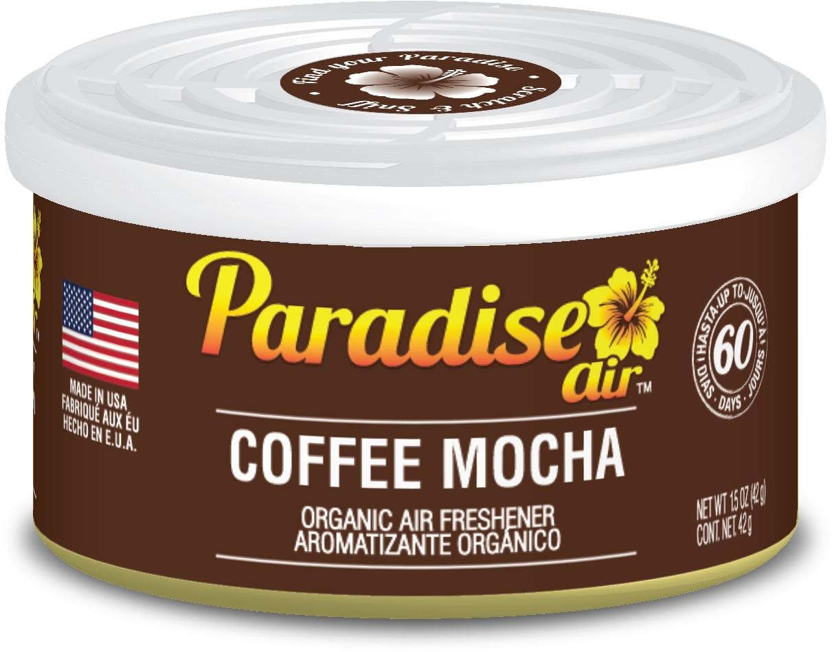 Paradise Air Organic Air Freshener, vôňa Coffee Mocha