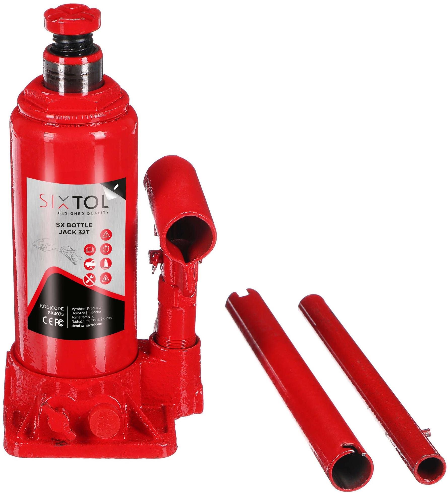 SIXTOL SX BOTTLE JACK Hydraulický zdvihák bábika 32 T