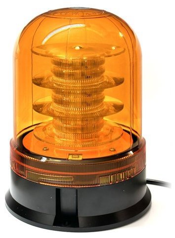 Autolamp CZ LED pevný maják 12 V – 24 V, oranžový, 36 LED × 1 W