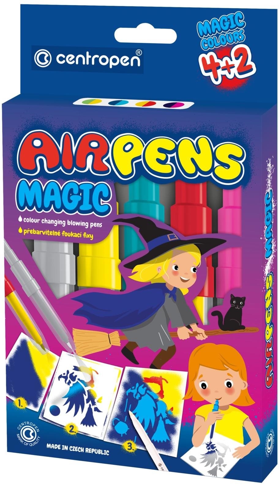 CENTROPEN Air Pens 1549, fúkacie, magic, balenie 6 ks