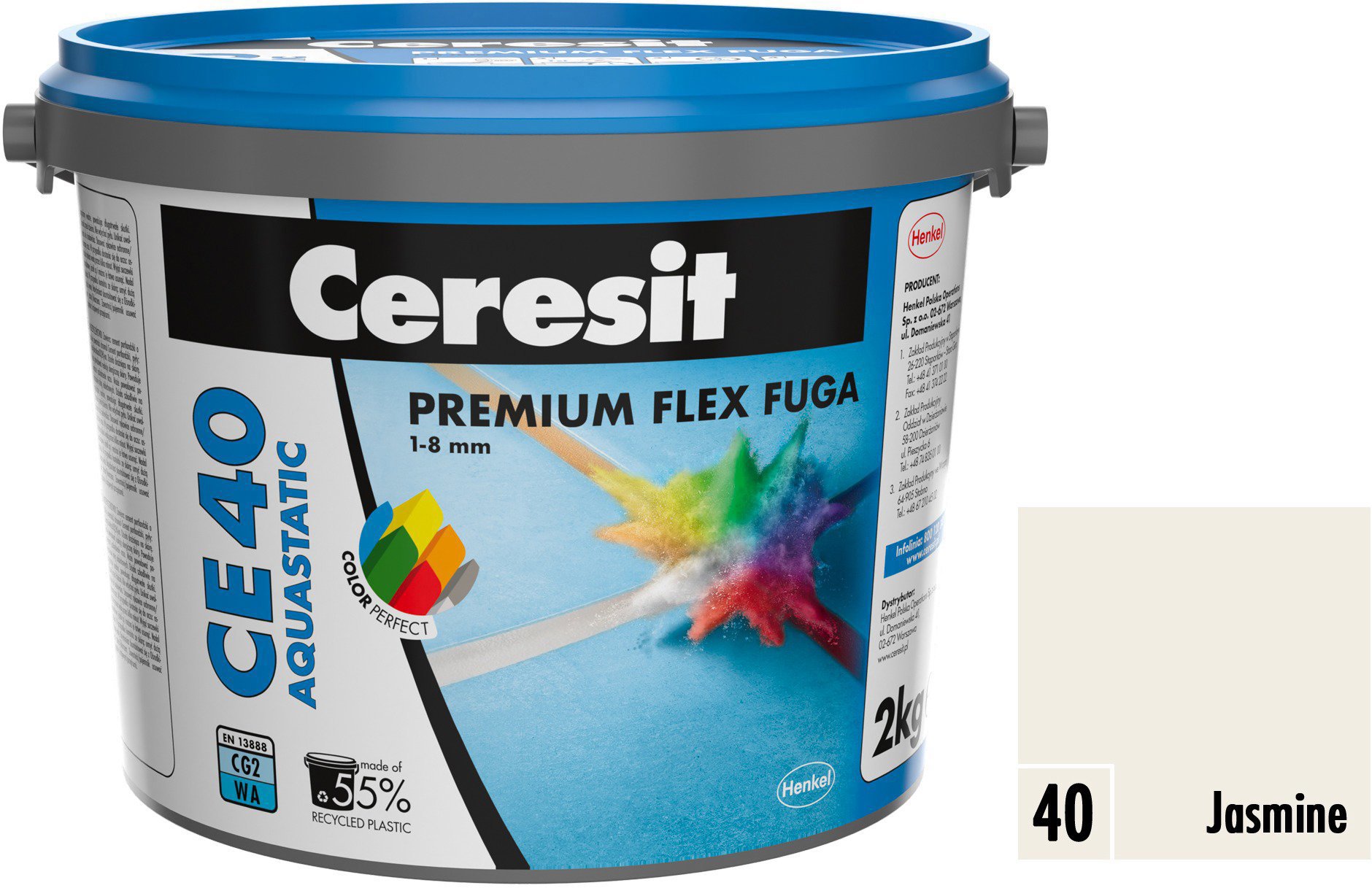 Ceresit Škárovacia hmota CE 40 jasmine, 2 kg