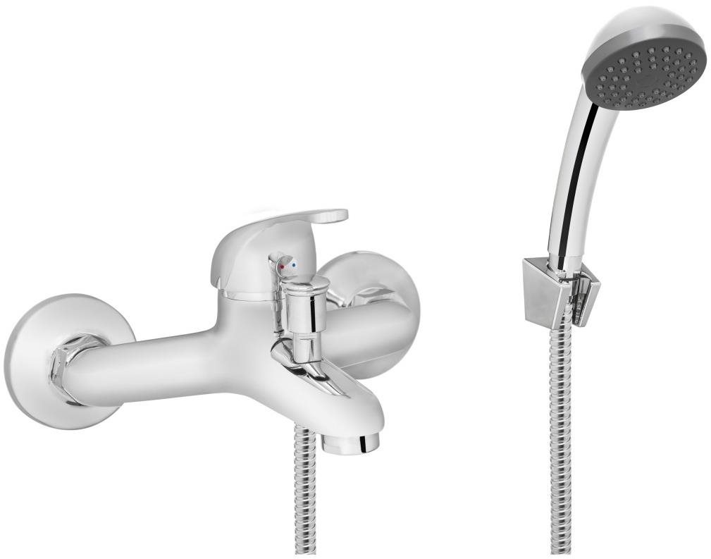INVENA Vaňová batéria so sprchovacou sadou MITRIS (BW-79-KPL-Q)