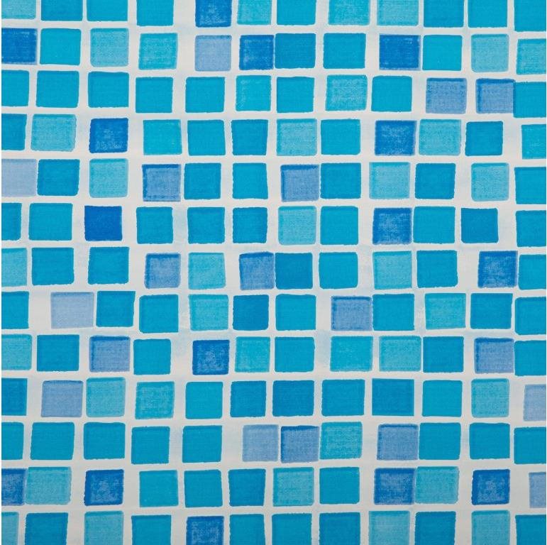 CF GROUP Bazénová fólia na bazén 7,3 m × 3,7 m × 1,2 m – Mosaic, 0,35 mm