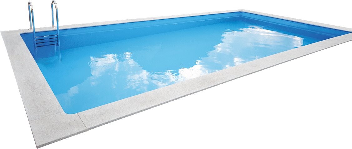 Bazén SET CF BLOCK DELUXE 6 × 3 × 1,5 m – sivá fólia