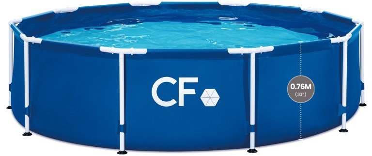 CF GROUP Frame modrý 305 × 76 cm