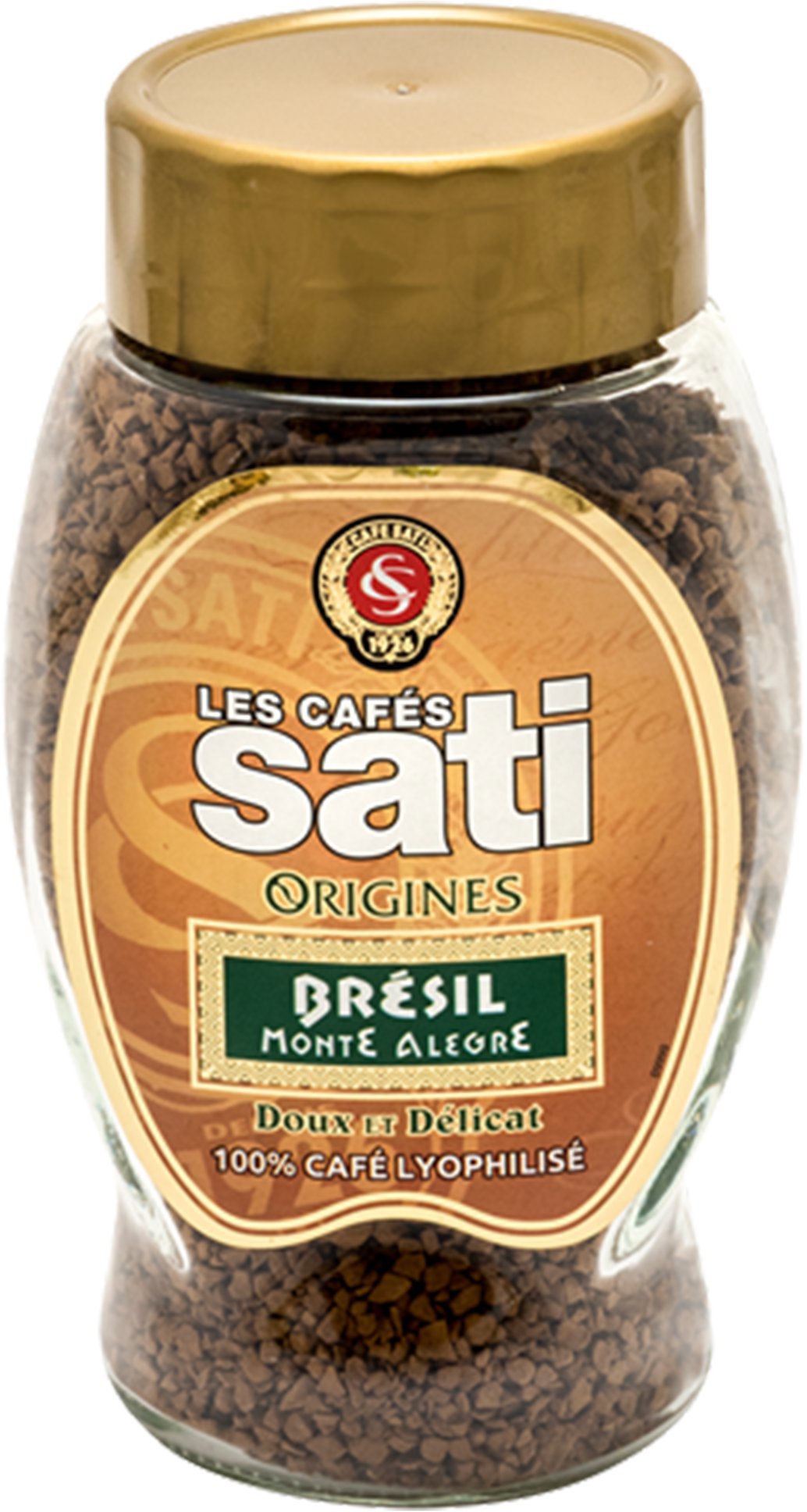 Café Sati Brazil instantná, 100 g, 3,52 oz