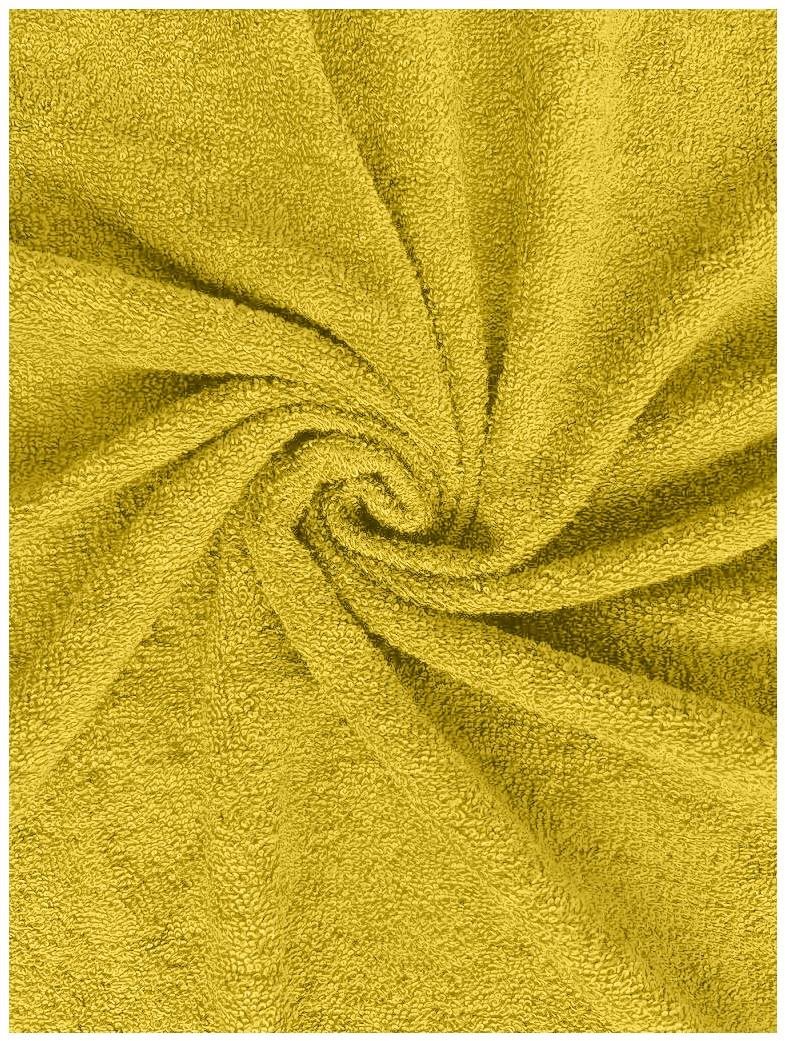 Kaptan Plachta na posteľ Froté Lux, 180 × 200 cm, žlté