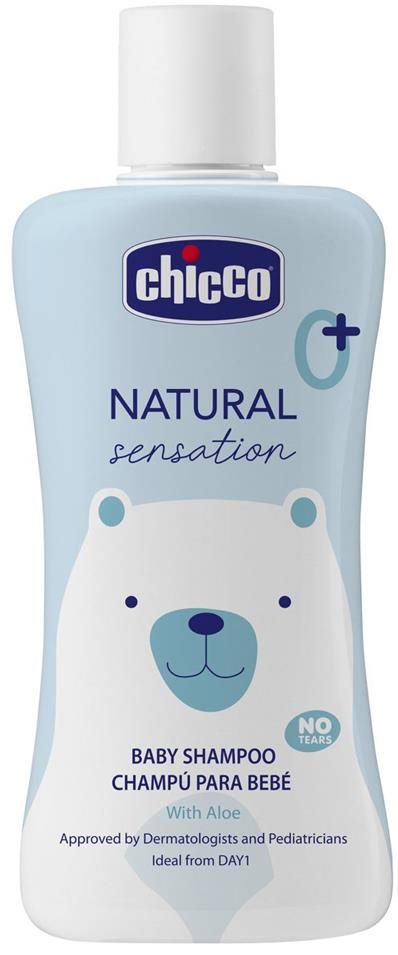 CHICCO Šampón Natural Sensation s aloe 200 ml, 0 mes.+