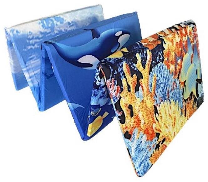 Kaptan Lehátko plážové, skládací - motiv mořský svět