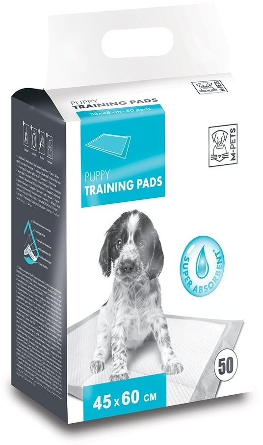 M-Pets Puppy pre šteniatka 45 × 60 cm 50 ks