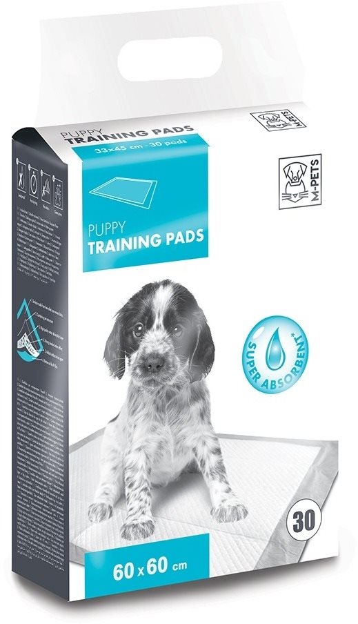 M-Pets Puppy pre šteniatka 60 × 60 cm 30 ks