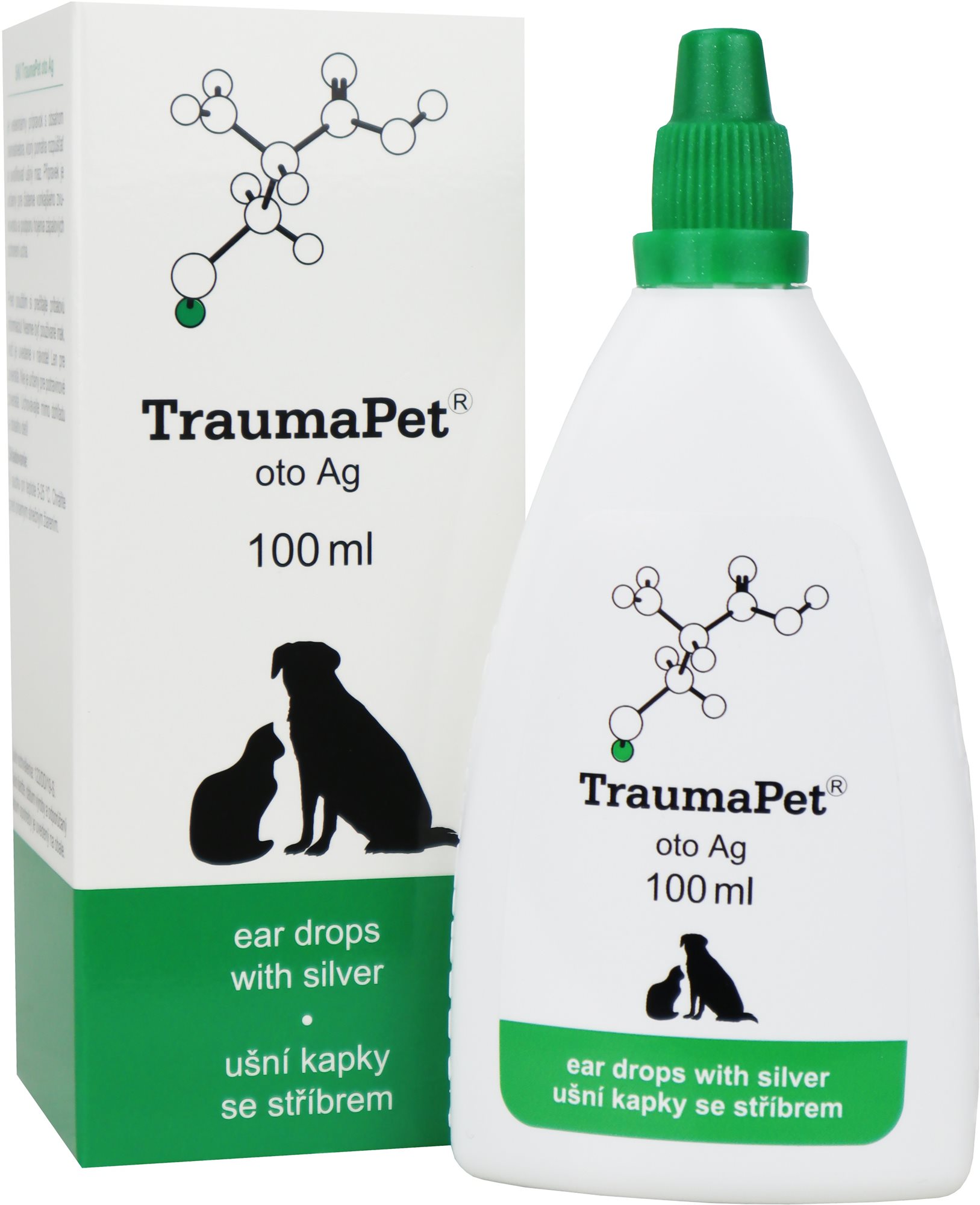 TraumaPet Oto Ag ušné kvapky 100 ml