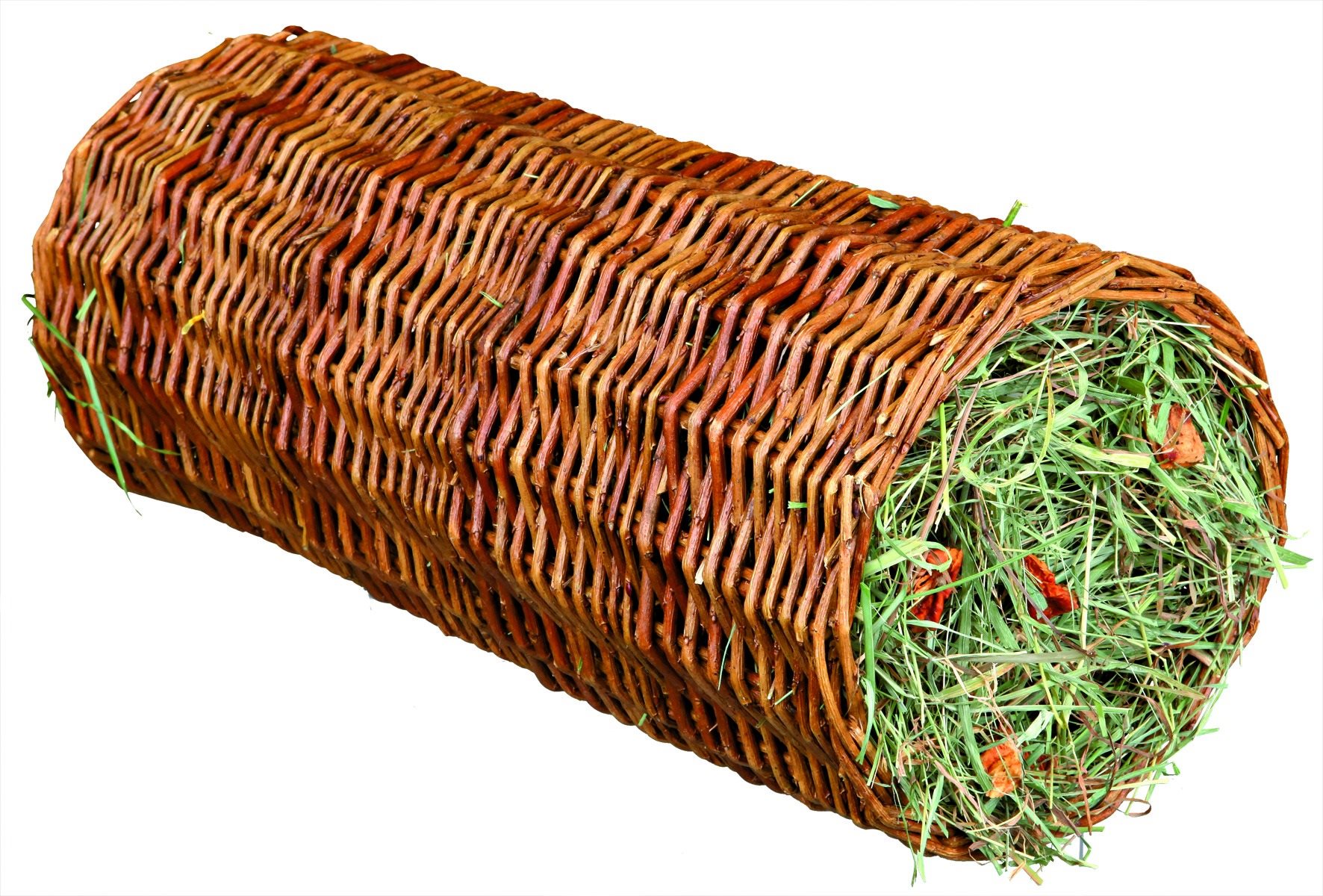 Trixie Tunel prútený so senom 15 × 33 cm, 110 g