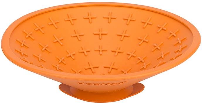 LickiMat Lízacia podložka do vane Splash Orange