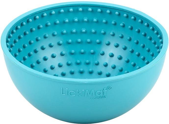 LickiMat Lízacia miska Wobble Turqouise