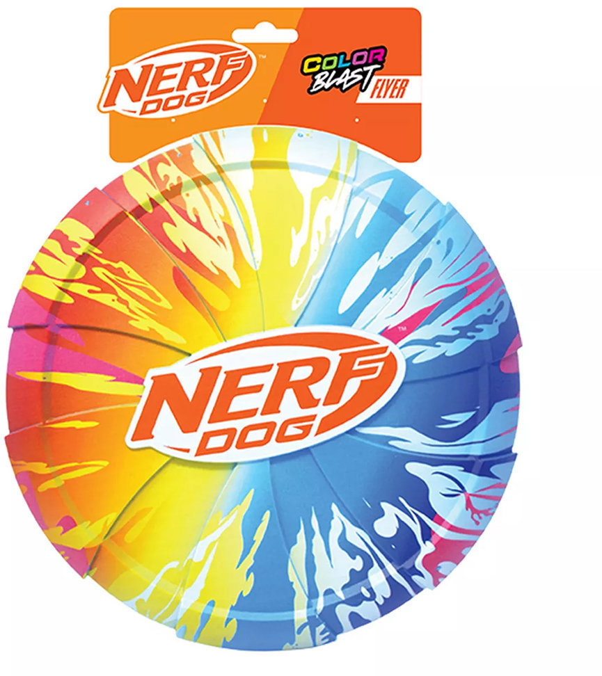 Nerf Dog Disk s farebným úchopom 24 cm