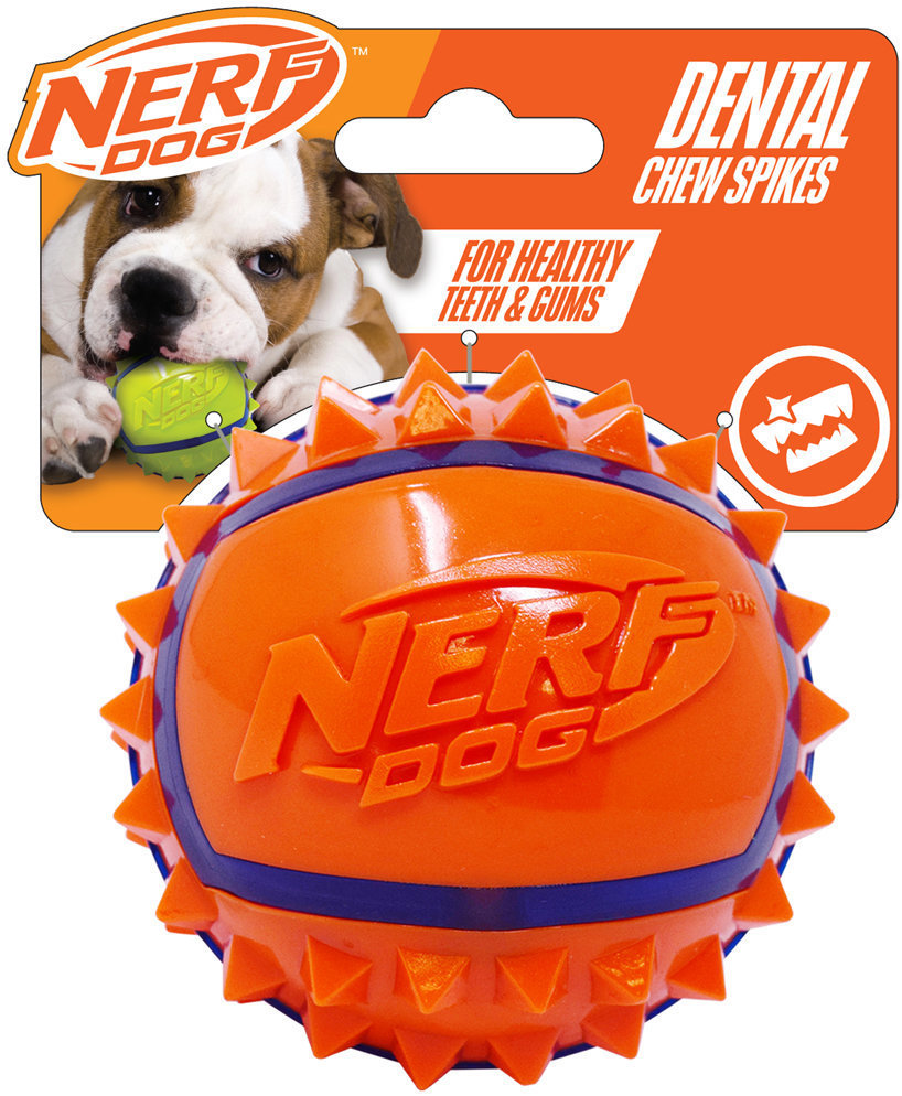 Nerf Dog Loptička s pichliačmi 9 cm