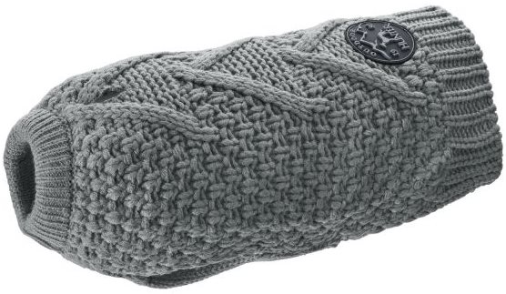 Hunter Svetrík pre psa Malmö, sivý 25 cm