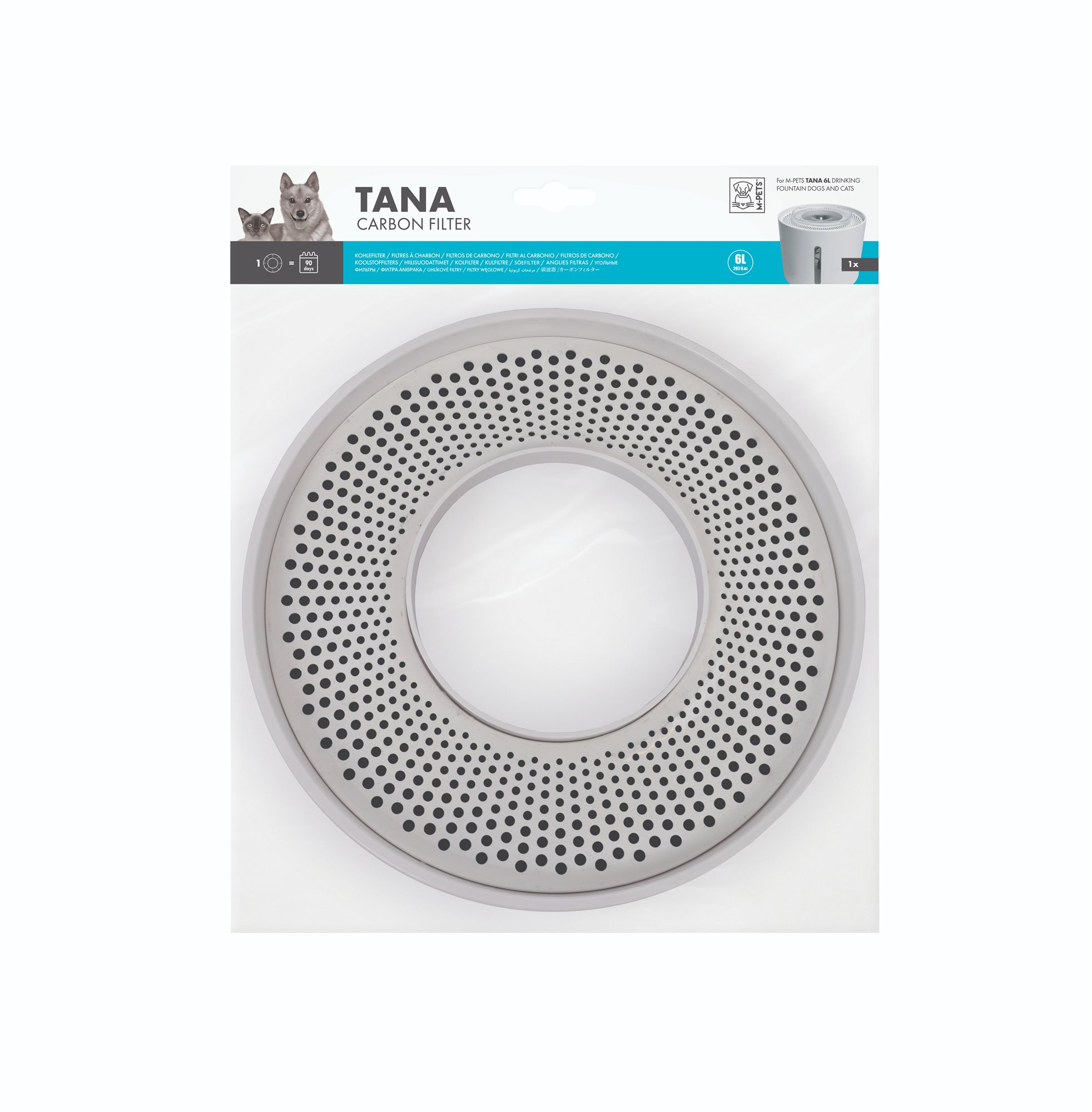 M-Pets Filter k fontáne Tana 6 l