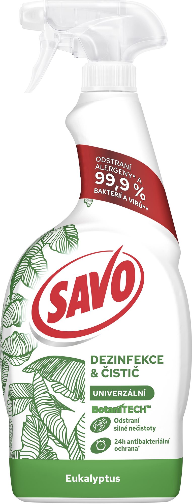 Savo Botanitech čistiaci a dezinfekčný sprej 700 ml