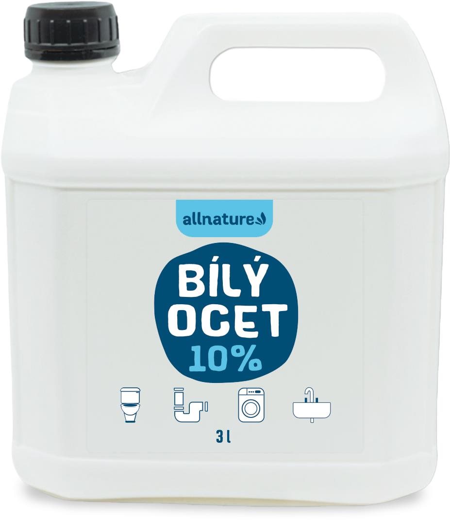 ALLNATURE Biely ocot 10 % 3 l
