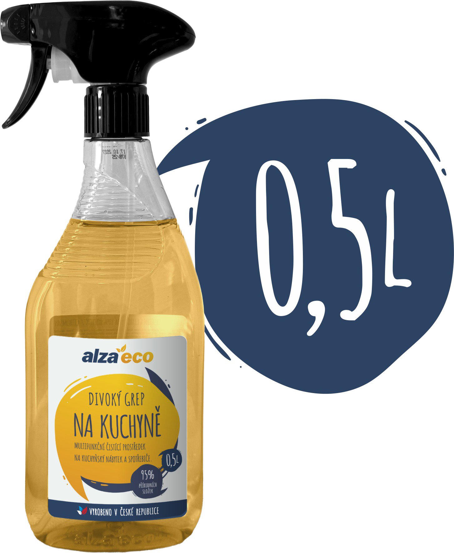 AlzaEco Divoký grep na kuchyne 500 ml