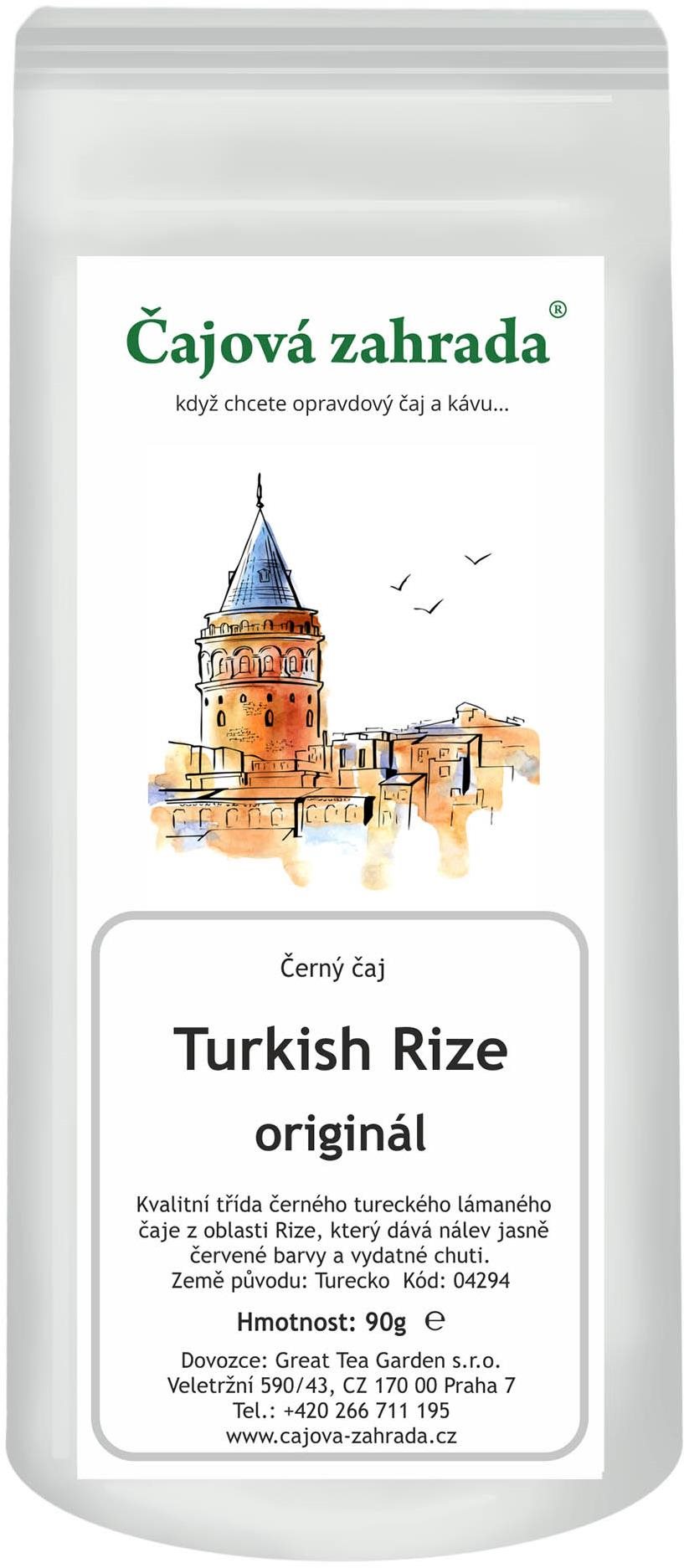 Čajová záhrada Turecký čaj Rize – čierny čaj, 90 g