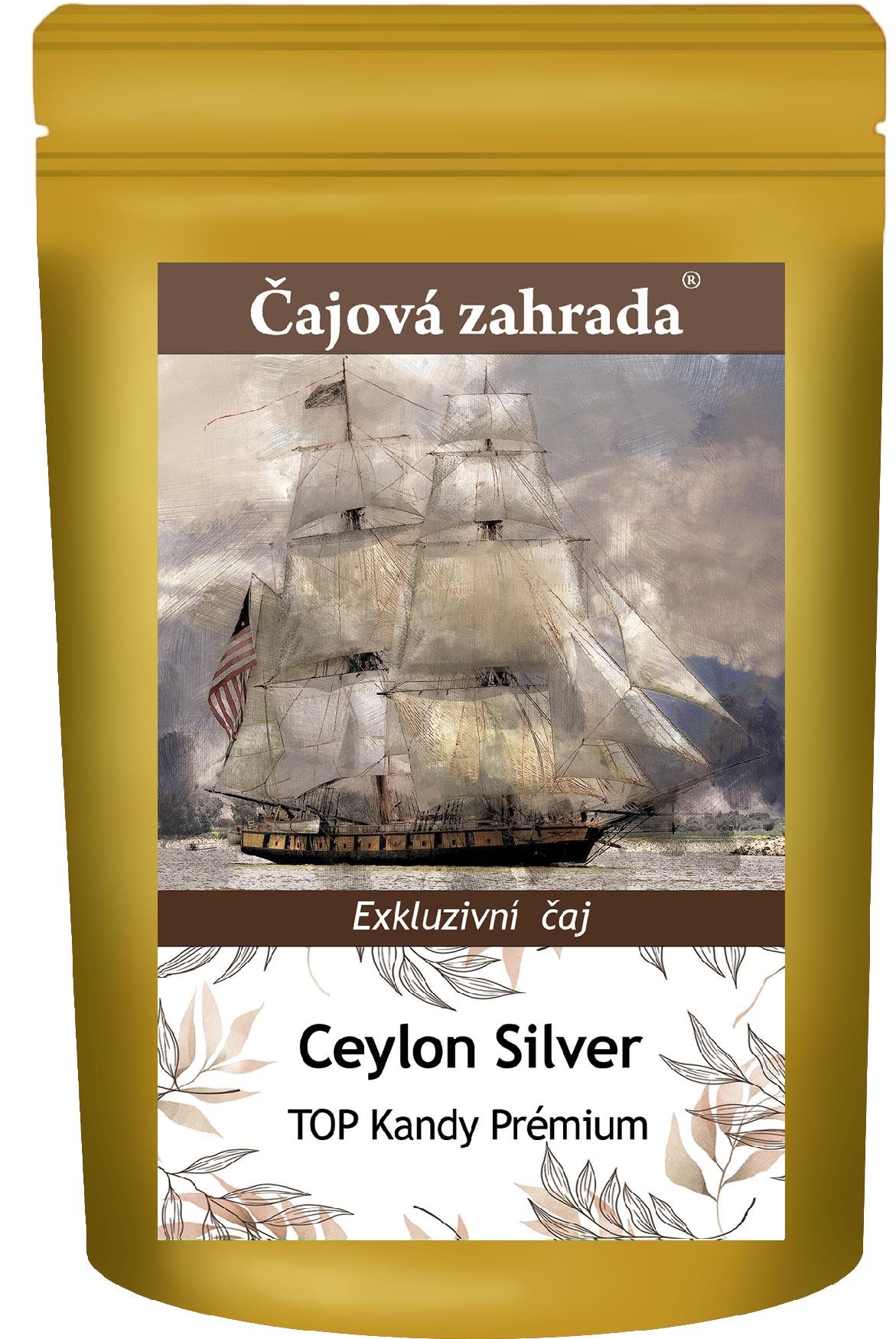Čajová záhrada Ceylon Silvery Kandy TOP Prémium – čierny čaj