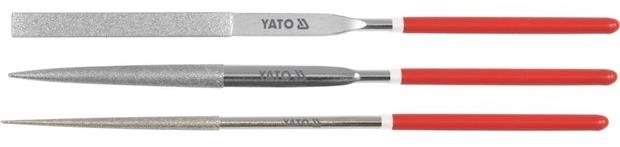 YATO Pilníky ihlové diamantové 3 × 140 mm v sade YT-6143