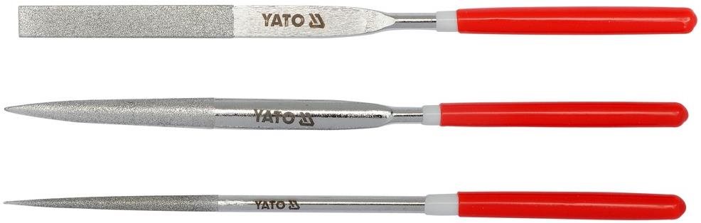 YATO Pilníky ihlové diamantové 4 × 160 mm v sade YT-6150
