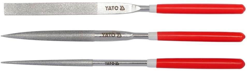 YATO Pilníky ihlové diamantové 5 × 180 mm v sade YT-6155