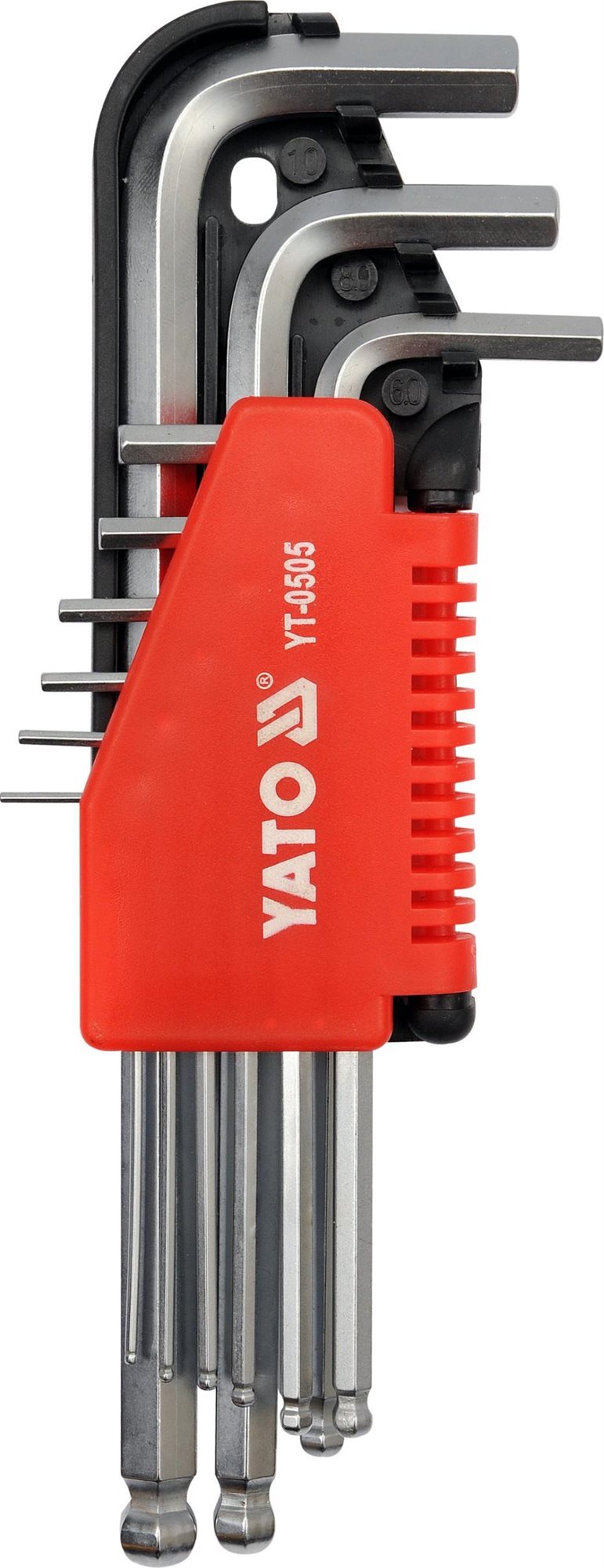 YATO Kľúče imbus s guľôčkou v sade dlhšie YT-0505