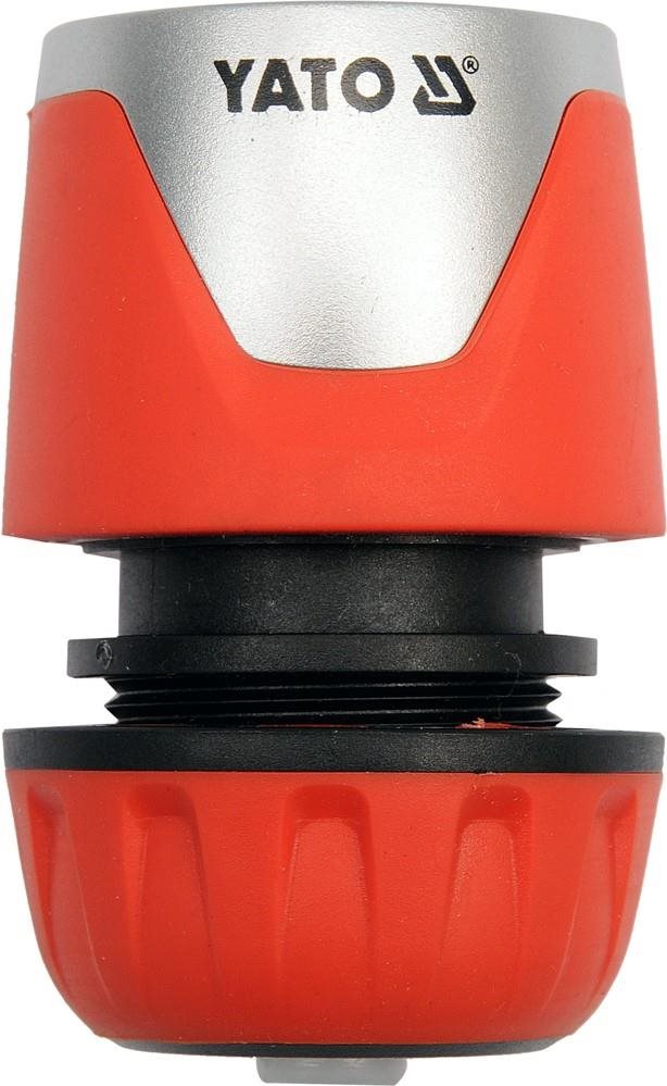 YATO Rýchlospojka hadicová 1/2", ABS plast, 12,5 mm, STOP ventil
