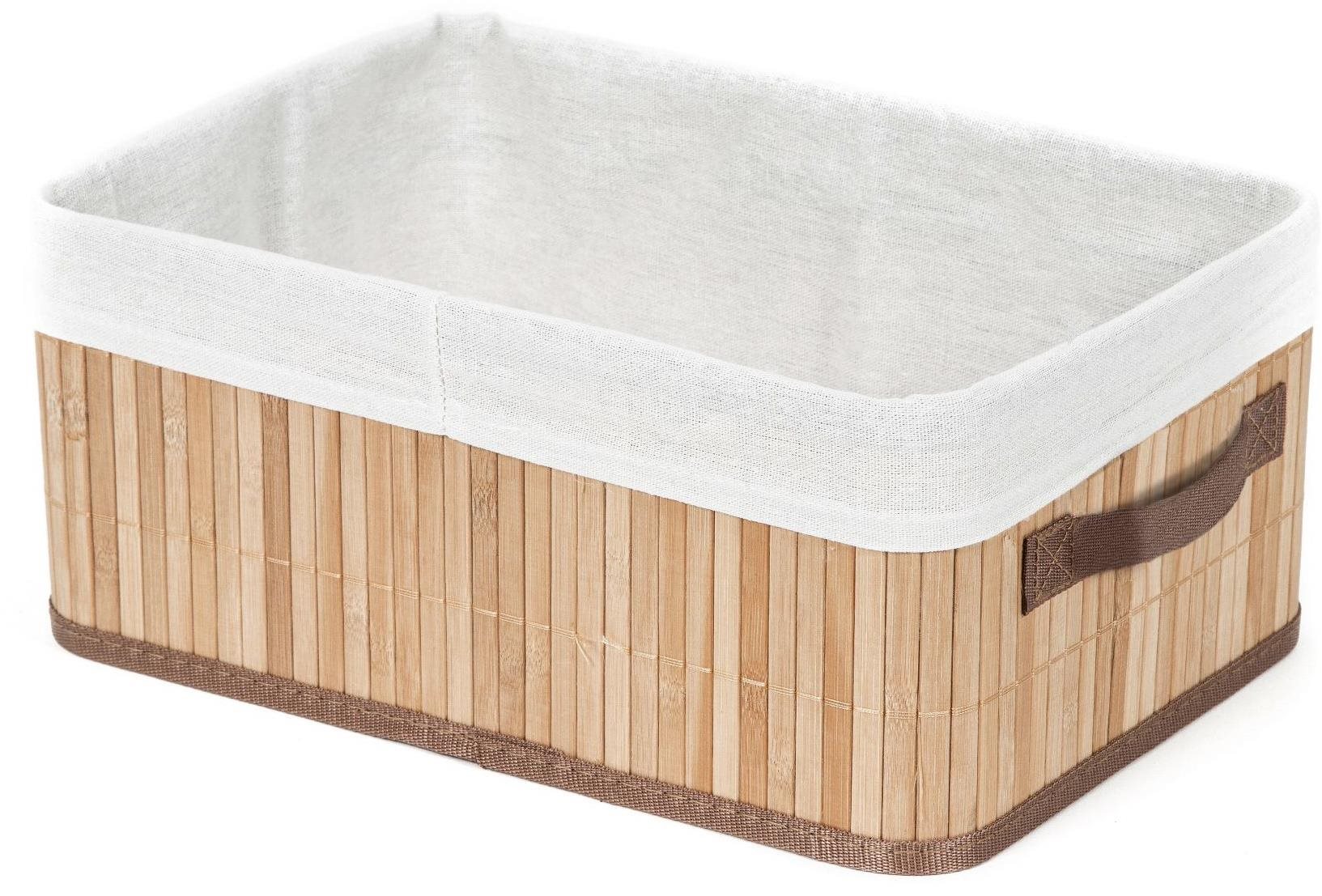 Compactor bambusový úložný košík Bamboo 32 × 25 × 15 cm
