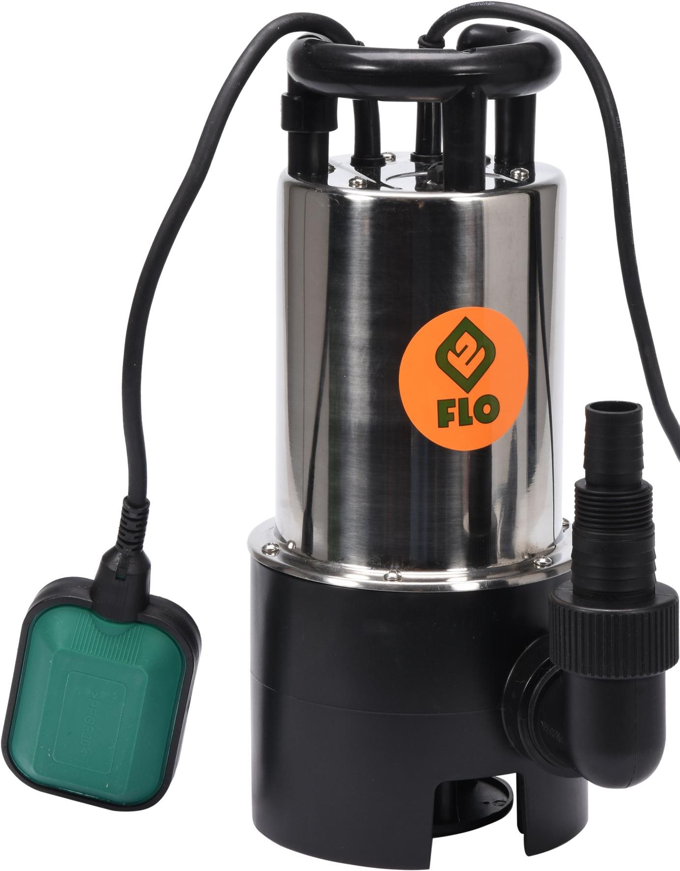 Flo Čerpadlo ponorné nehrdzavé 1100 W 20000 l/h 10 m