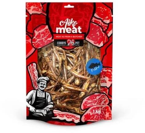 Cobbys Pet Aiko Meat sušené ryby 1 kg