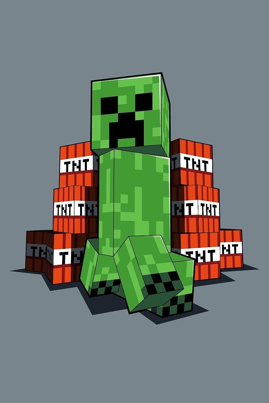 Jerry Fabrics Detská fleecová deka Minecraft TNT