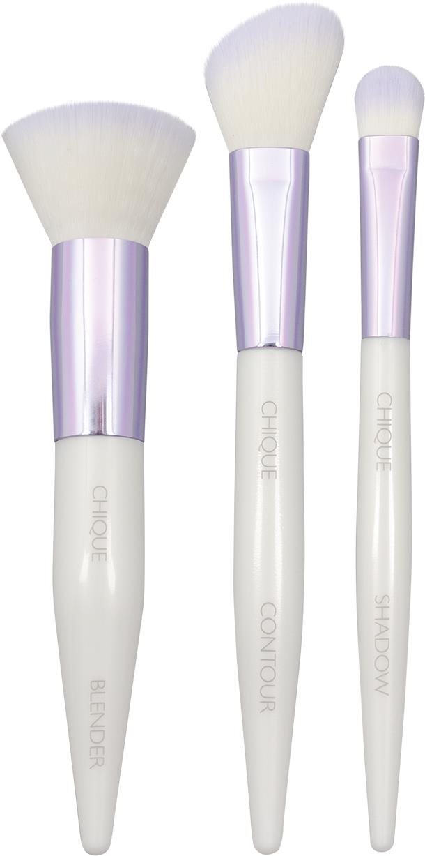 CHIQUE STUDIO 3PC COMPLEXION KIT Sada kozmetických štetcov na tvár 3 ks