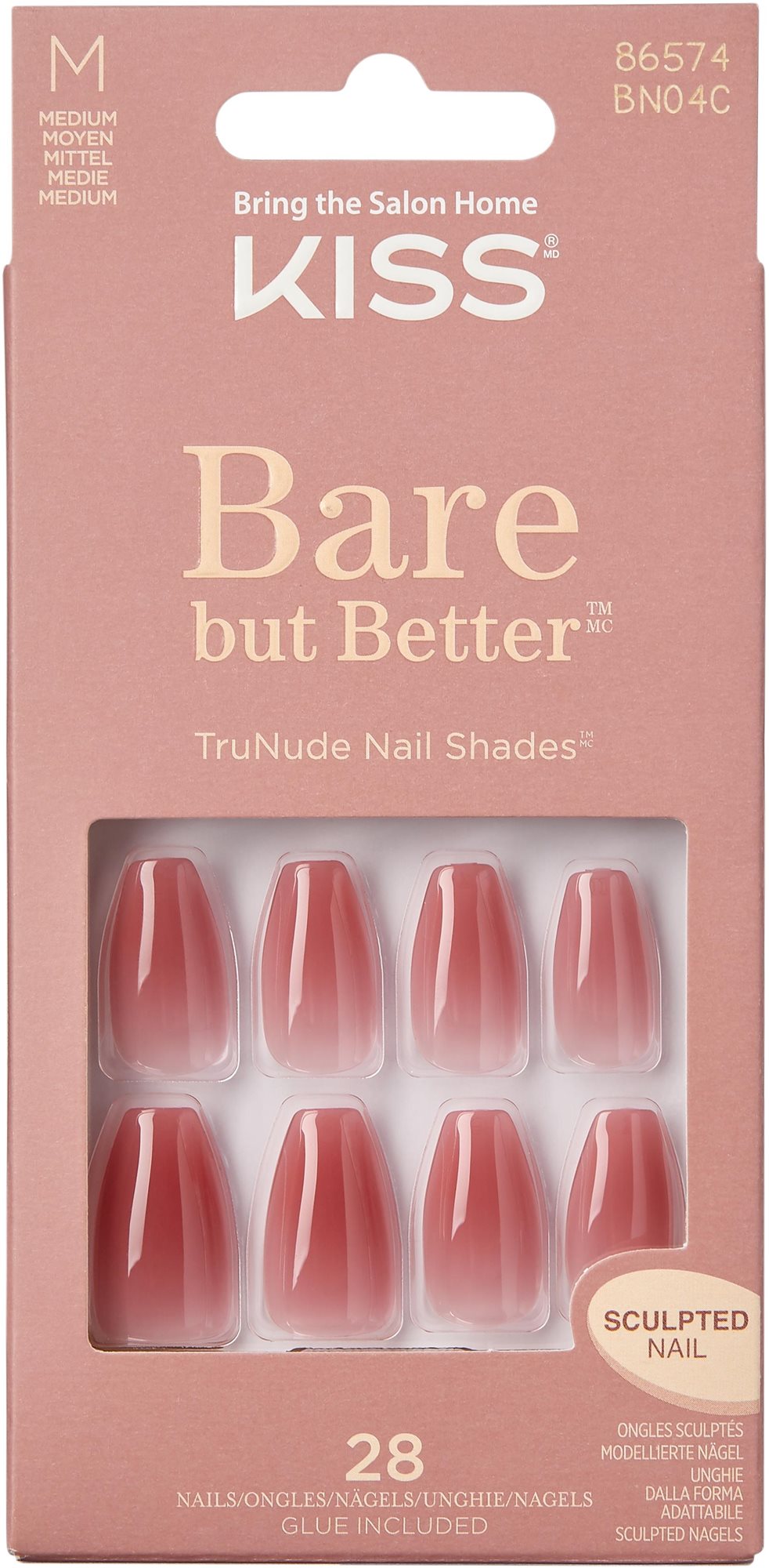 KISS Bare-But-Better Nails – Nude Nude