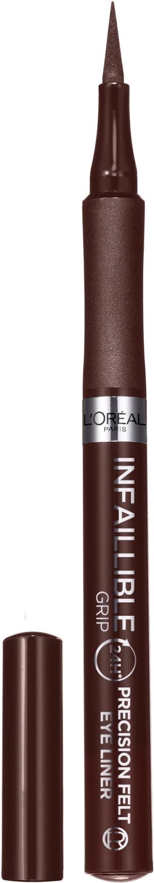 L'ORÉAL PARIS Infaillible Grip 27H Precision Felt Brown 1 g