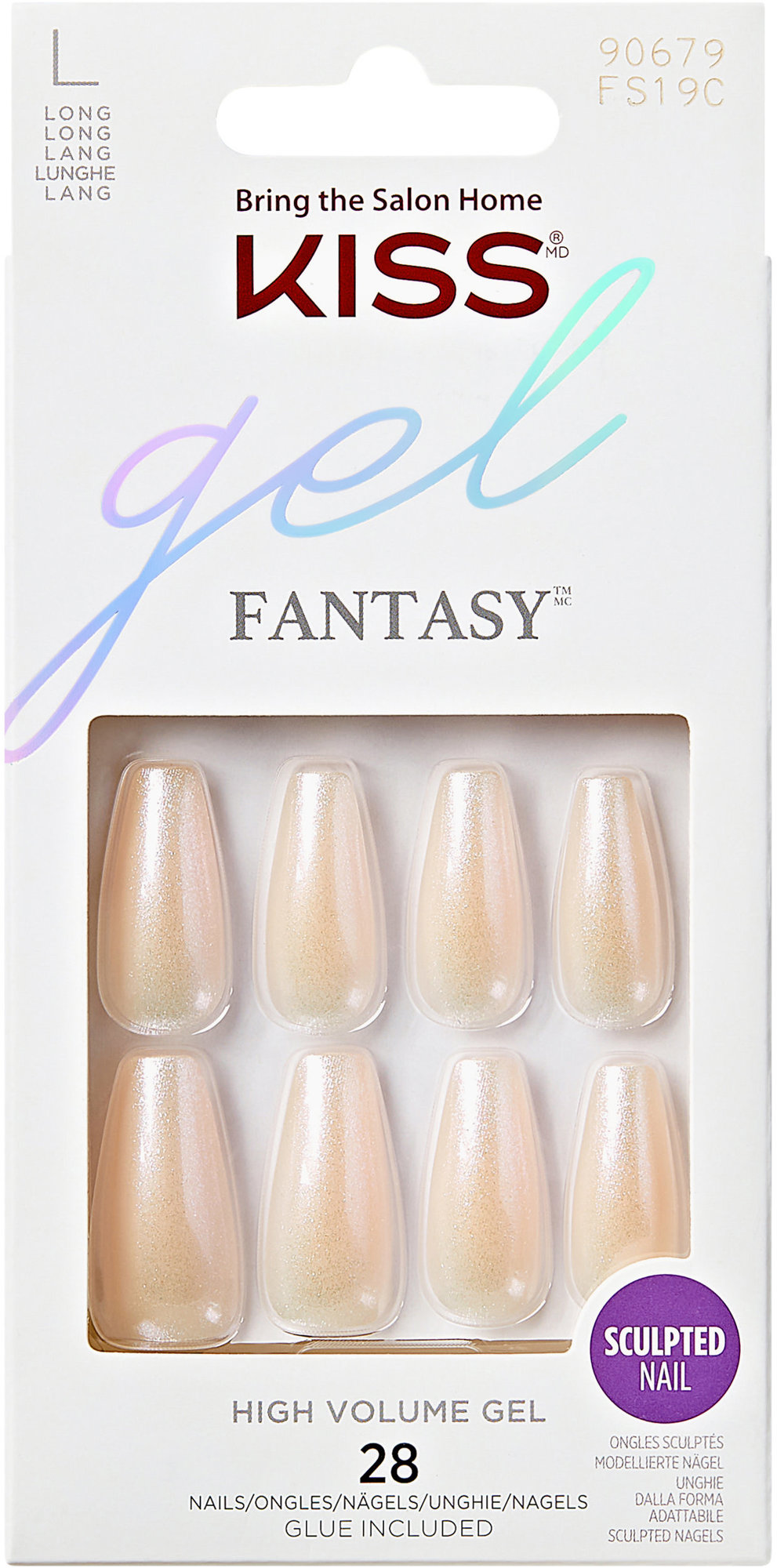 KISS Gel Sculpted Nails – Hold Me Closer