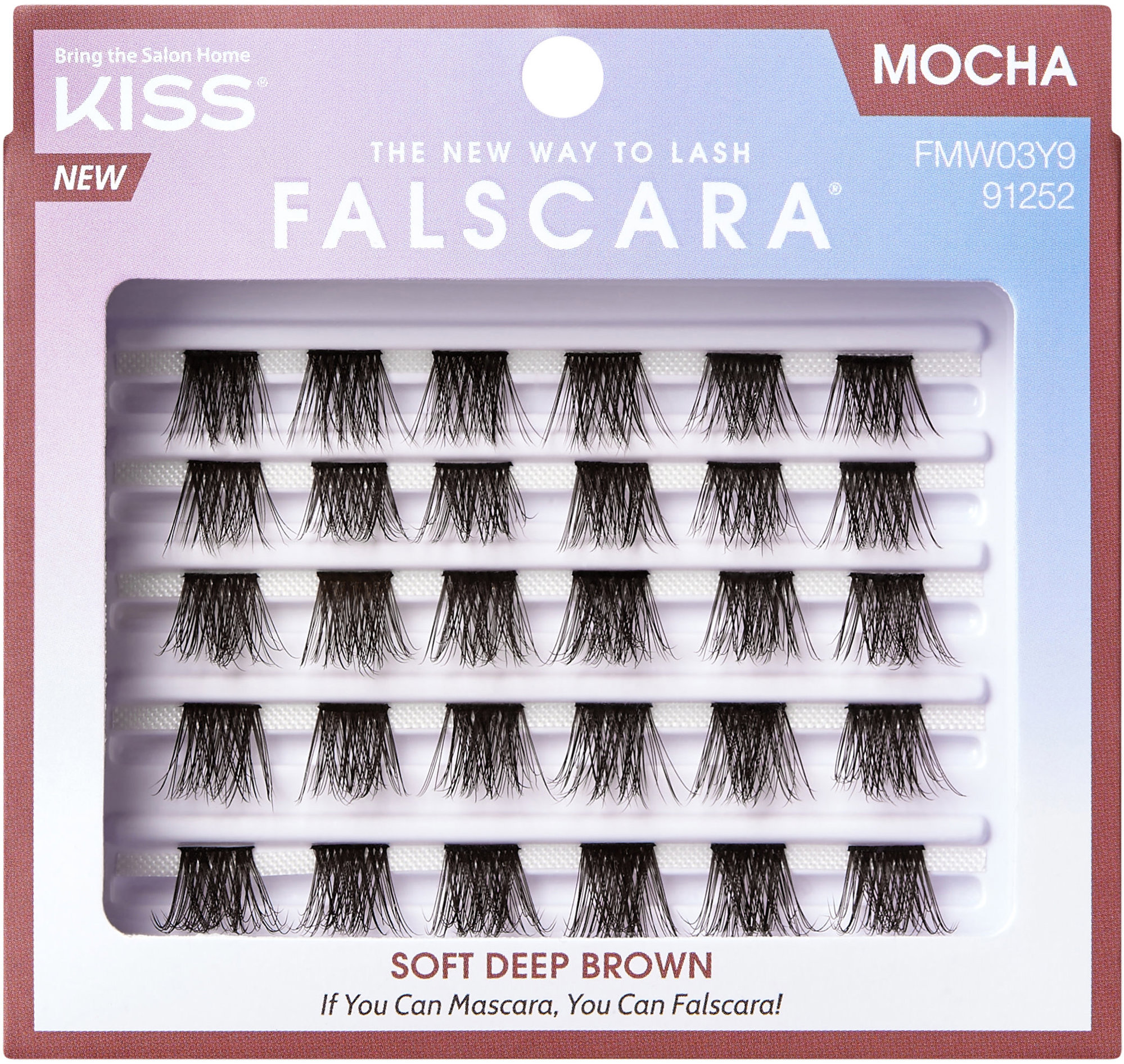 KISS Falscara WISPS Multi – mocha